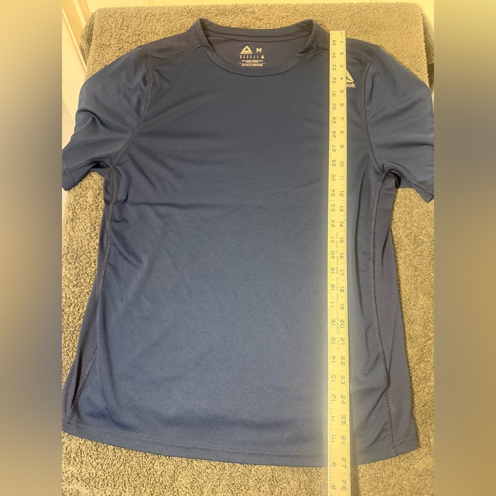 Reebok Navy Performance Tee - Picture 4 of 4